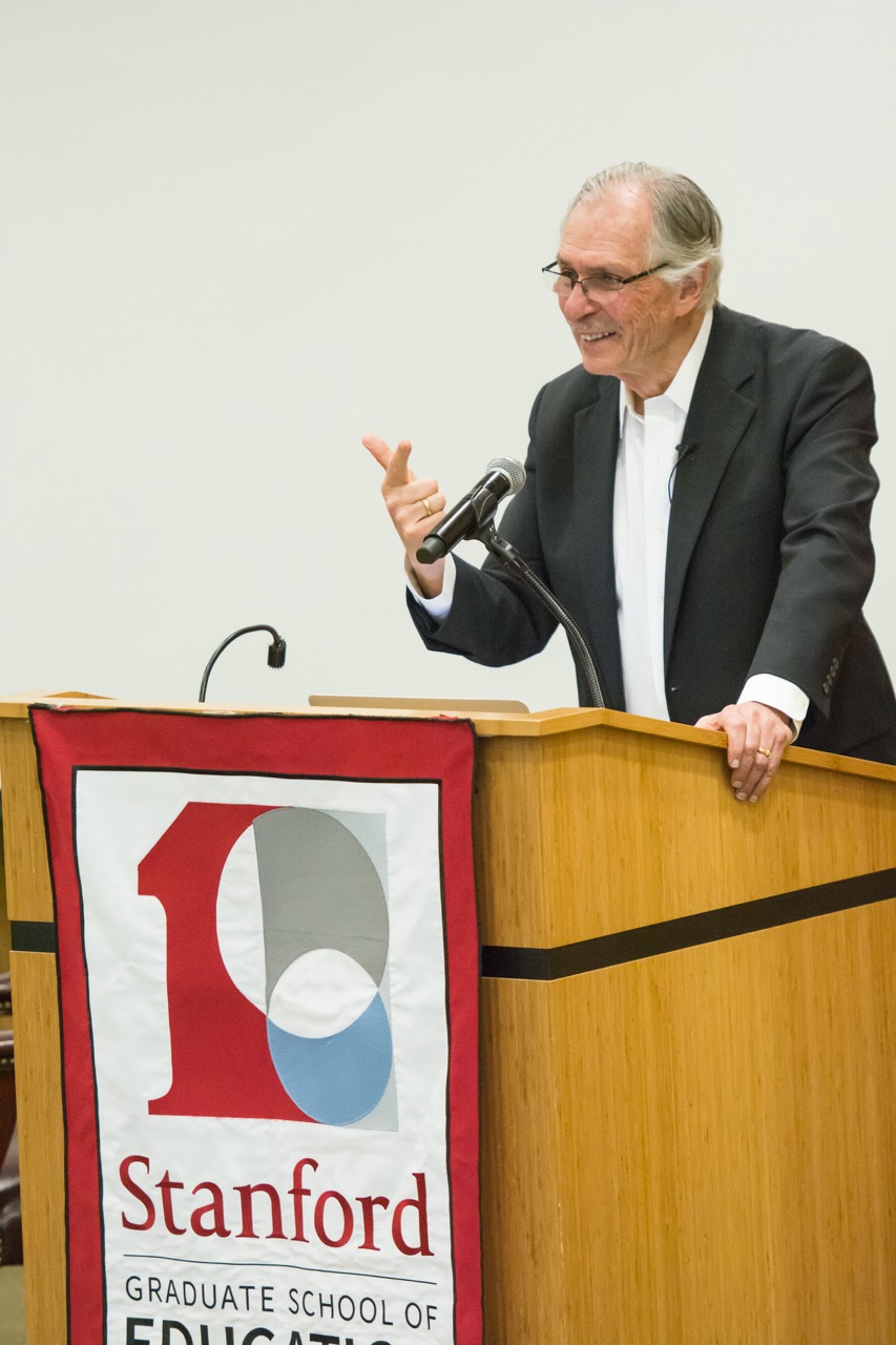 Martin Carnoy, the Vida Jacks Professor of Education at Stanford, helped to make the Stanford International Development Education Center a pathbreaker in interdisciplinary education research. He expects to hood his 100th PhD student in 2018-19. Sherry Tesler/LightFX Photo